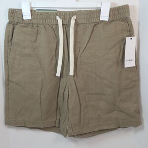 Goodfellow The Vintage Pull- On Shorts Tan 7 Inch Inseam Men's Size M New